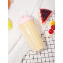 1pc Ice Cream Shaped Straw Bottle