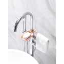 1pc Sink Hanging Soap Holder With Towel Rack