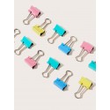 40pcs Colorful Metal Binder Clip