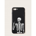 Skeleton Print iPhone Case