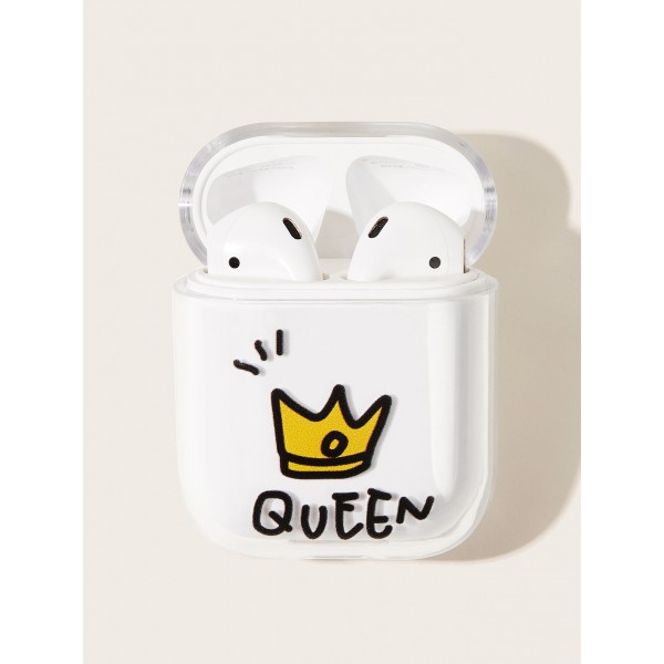 Crown Pattern Air-Pods Charger Box Protector