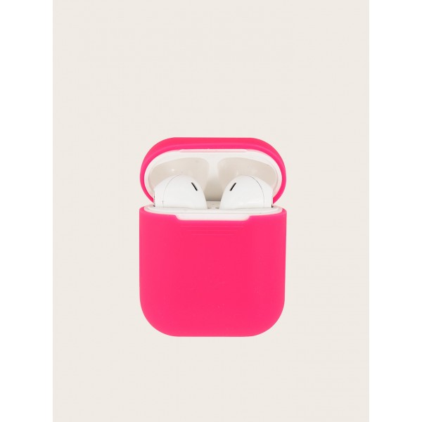 Neon Pink Airpods Charger Box Protector
