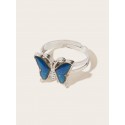 Butterfly Design Thermochromic Ring