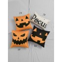 1pc Halloween Element Print Cushion Cover